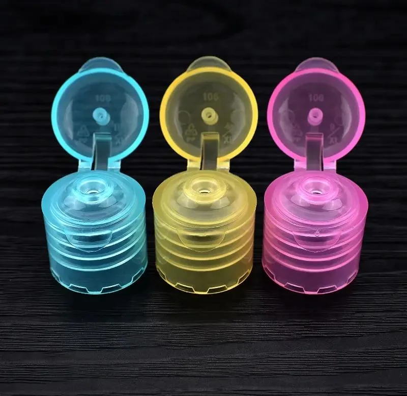 Cosmetic Detergent Screw Plastic Bottle 18 mm Lids Bottle Caps Closures