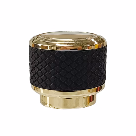 Крышка для аромата с индивидуальным логотипом, роскошная креативная универсальная металлическая крышка для флакона духов Fea 15 мм Zamac